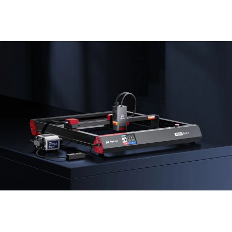 AlgoLaser Alpha MK2 20Wattos lézergravírozó LCD kijelzővel.