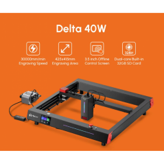 Laserply - 1,5 mm - fehér / kék