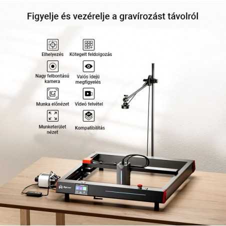 Laserply - 1,5 mm - matt piros / fehér