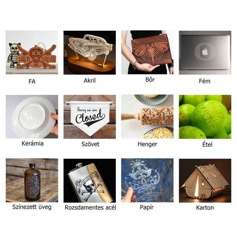 Laserwood - 3 mm - nyír - 400 x 300 mm