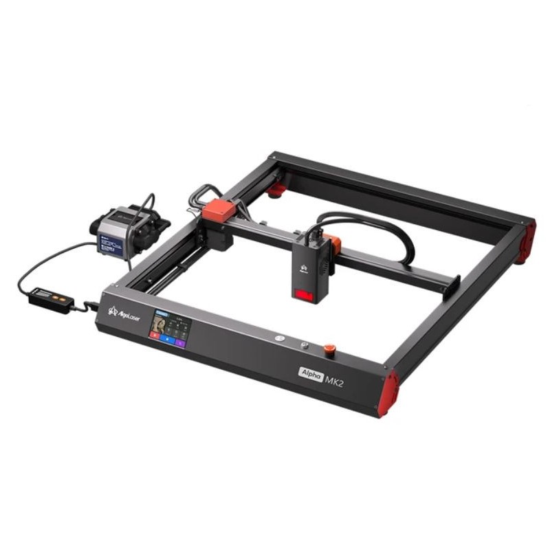 AlgoLaser Alpha MK2 40Wattos lézergravírozó LCD kijelzővel.