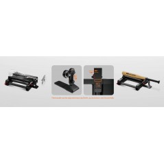 AlgoLaser forgató roller (RR2) lézergravírozókhoz