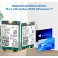 WiFi 7 Wireless notebook, laptop adapter, BE200NGW, Bluetooth 5.4