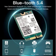 WiFi 7 Wireless notebook, laptop adapter, BE200NGW, Bluetooth 5.4
