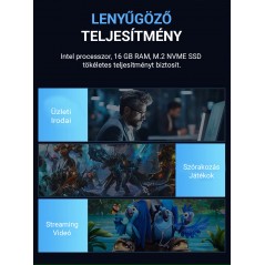 Mini PC – Irodai, Otthoni, Multimédiás Használatra, Win 10 Pro