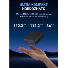 Mini PC – Irodai, Otthoni, Multimédiás Használatra, Win 10 Pro