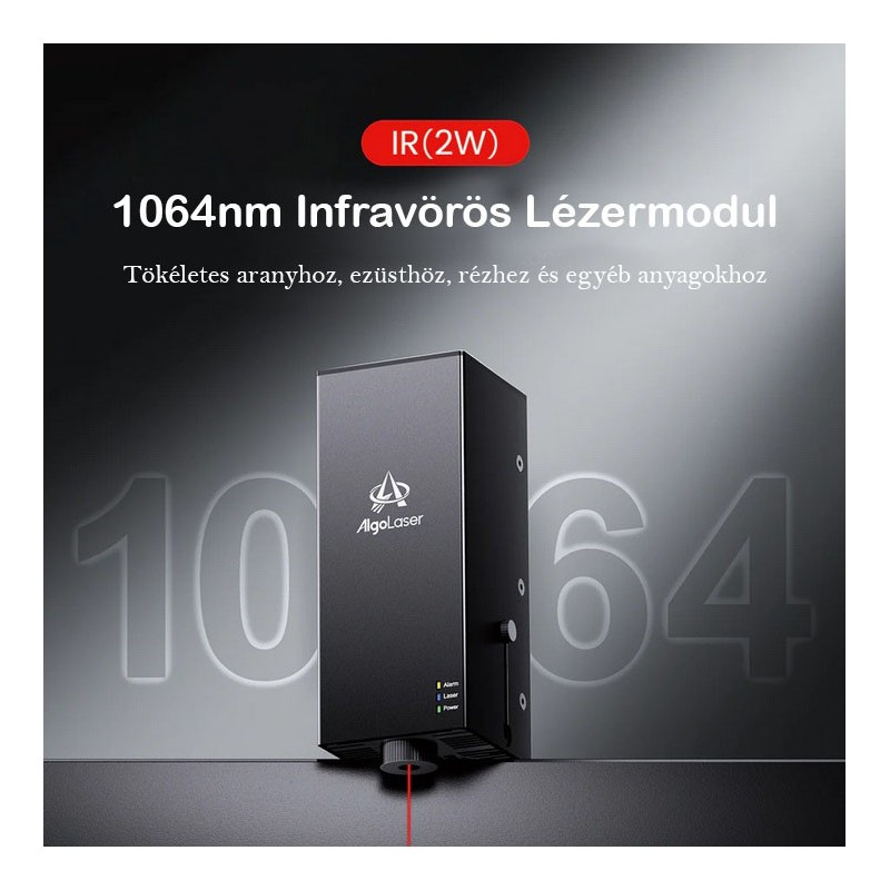 1064nm Infravörös Lézermodul – Fémek gravírozásához