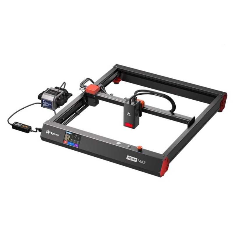 AlgoLaser Alpha MK2 20Wattos lézergravírozó LCD kijelzővel.