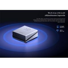 UBox Mini PC – Ryzen 5 6600H, 16GB/512GB SSD, Wi-Fi 6, W11