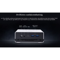 UBox Mini PC – Ryzen 5 6600H, 16GB/512GB SSD, Wi-Fi 6, W11