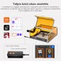 AlgoLaser Smart Enclosure 2.0 kamera + elszívás + LED